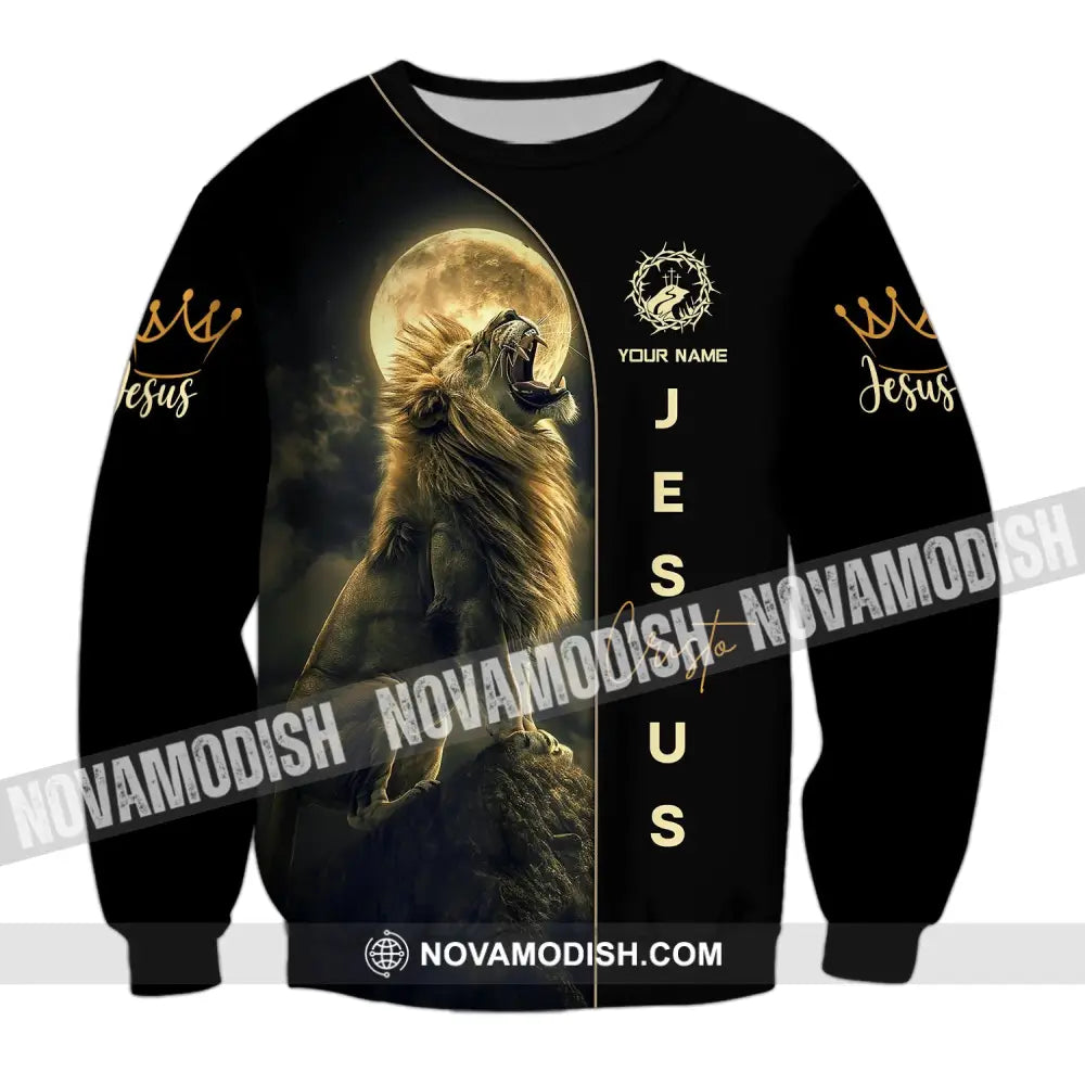 Unisex Shirt - Custom Name Jesus Crusto Long Sleeve / S T-Shirt