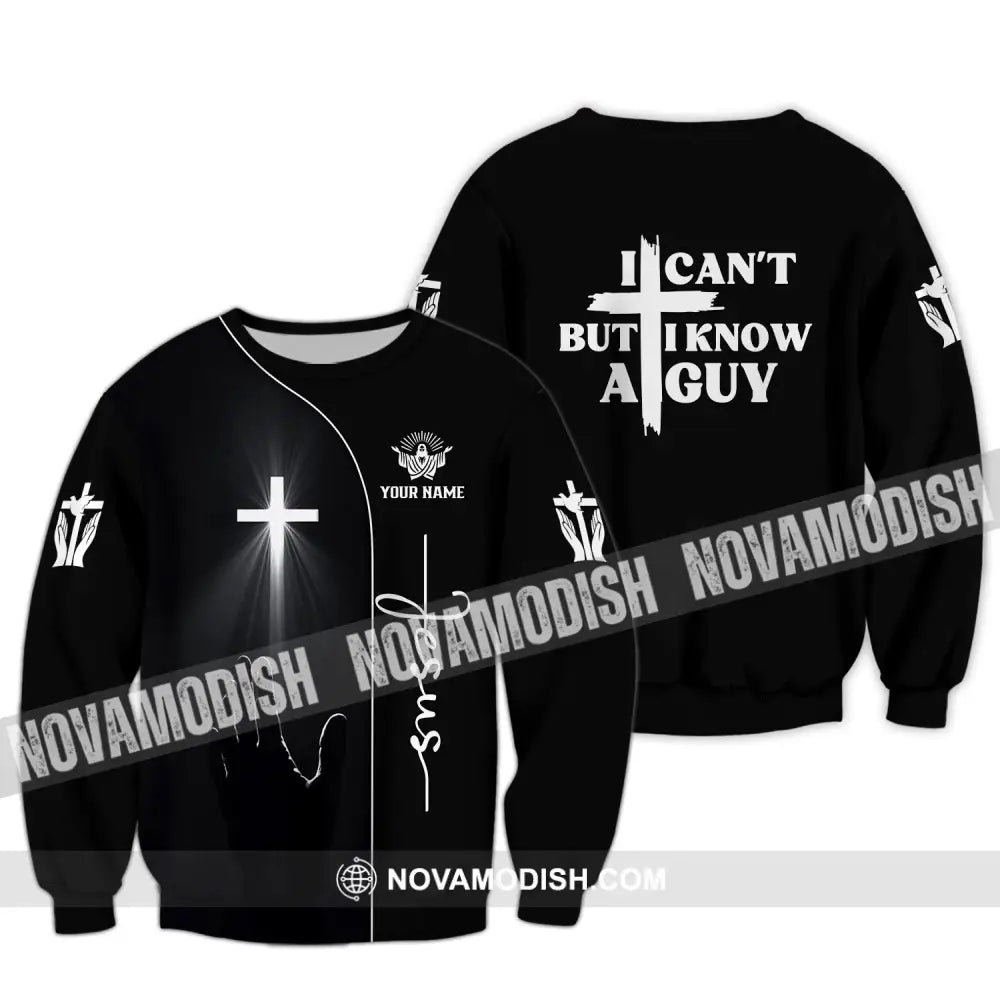 Unisex Shirt Custom Name Jesus Love T-Shirt Long Sleeve / S T-Shirt