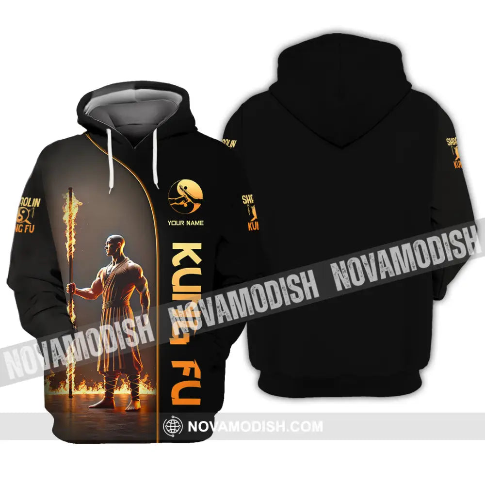 Unisex Shirt Custom Name Kung Fu Lover Gift Hoodie / S T-Shirt