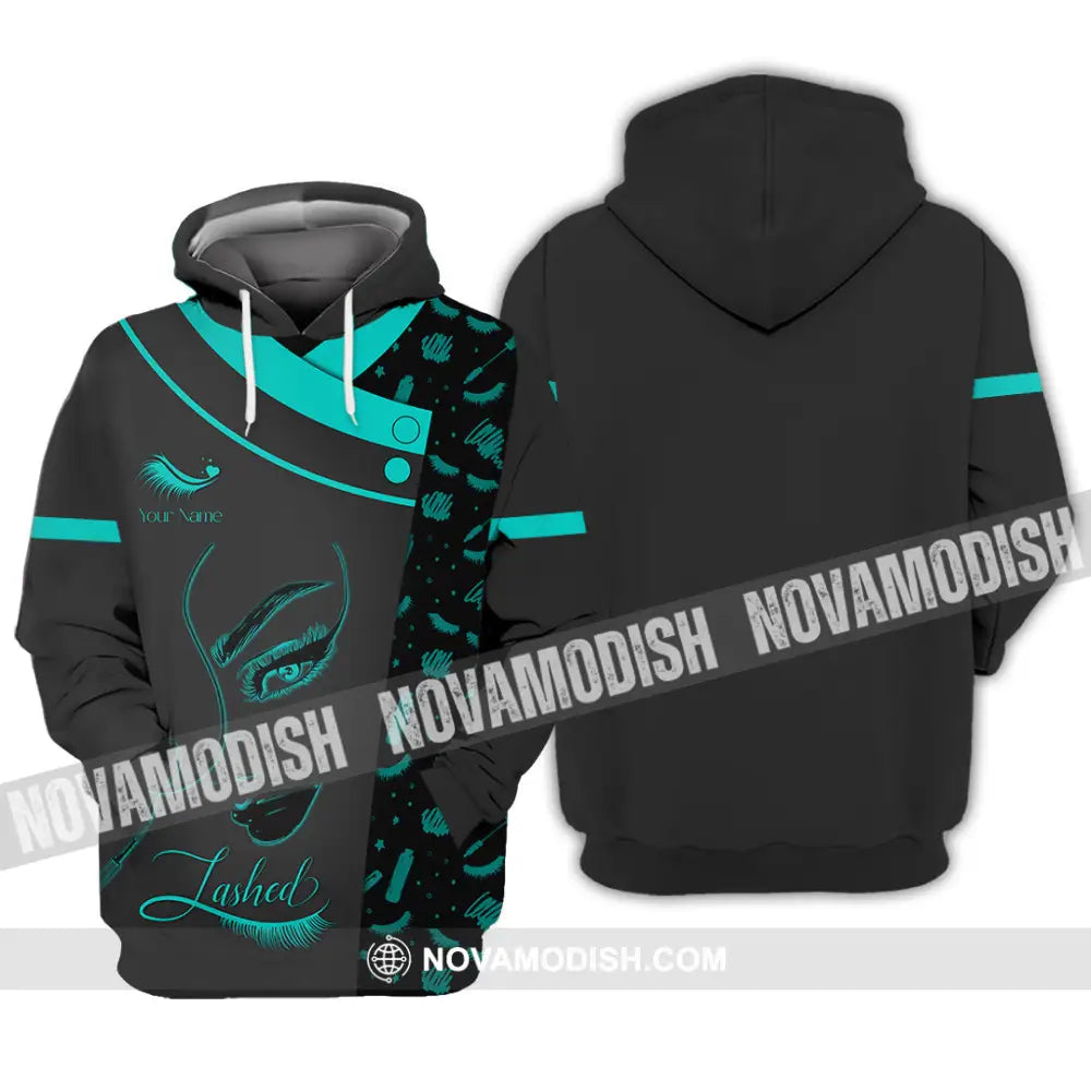 Unisex Shirt - Custom Name Shirt Lashed Hoodie / S T-shirt