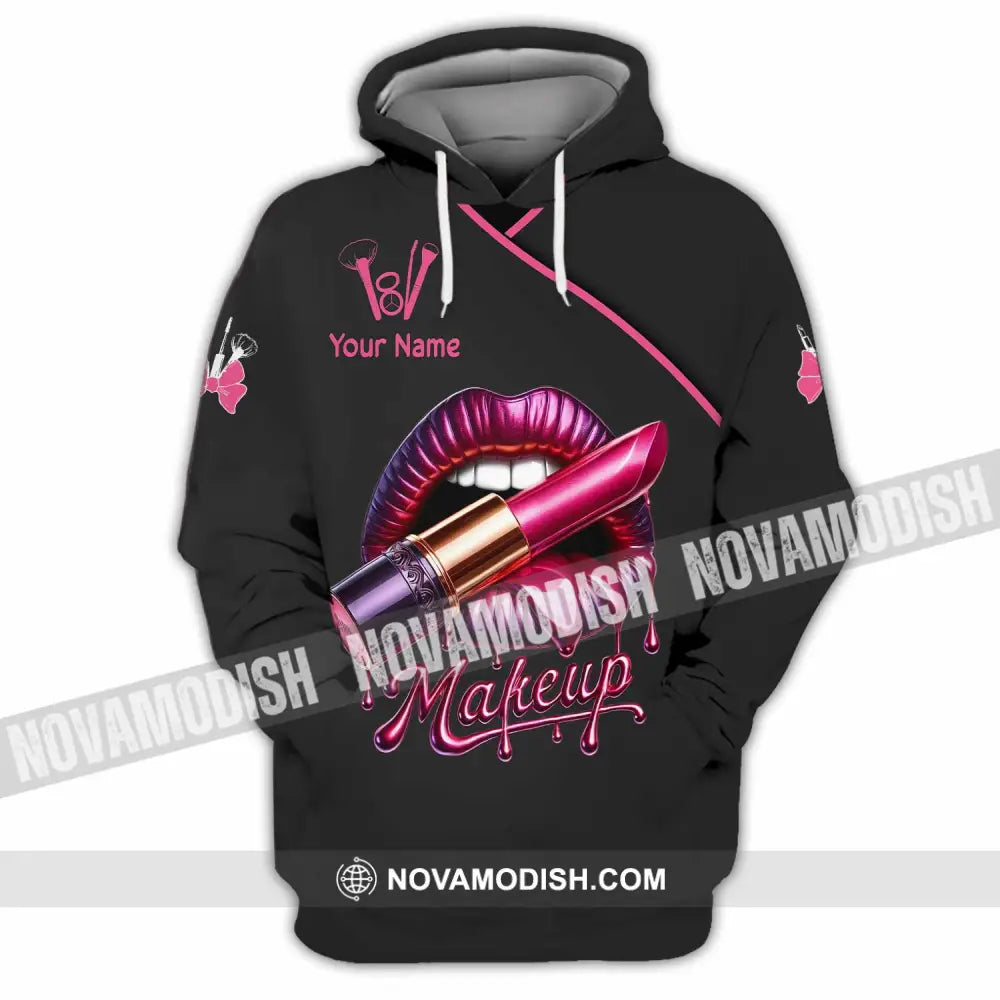 Unisex Shirt Custom Name Make Up Artist T-Shirt Gift Hoodie / S T-Shirt