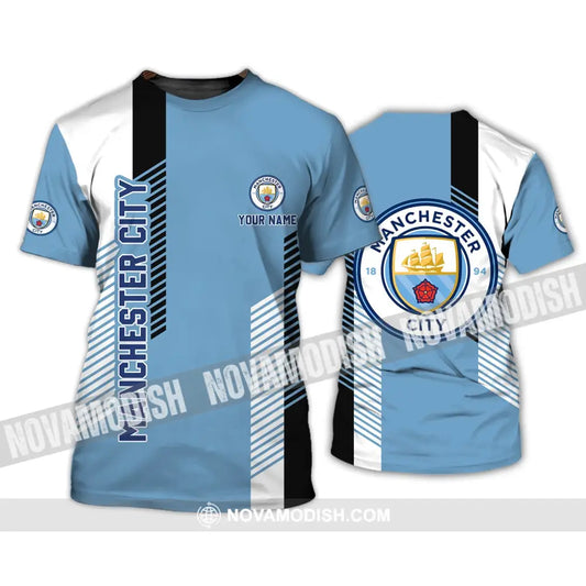Unisex Shirt - Custom Name Manchester City Shirt T-Shirt / S T-shirt
