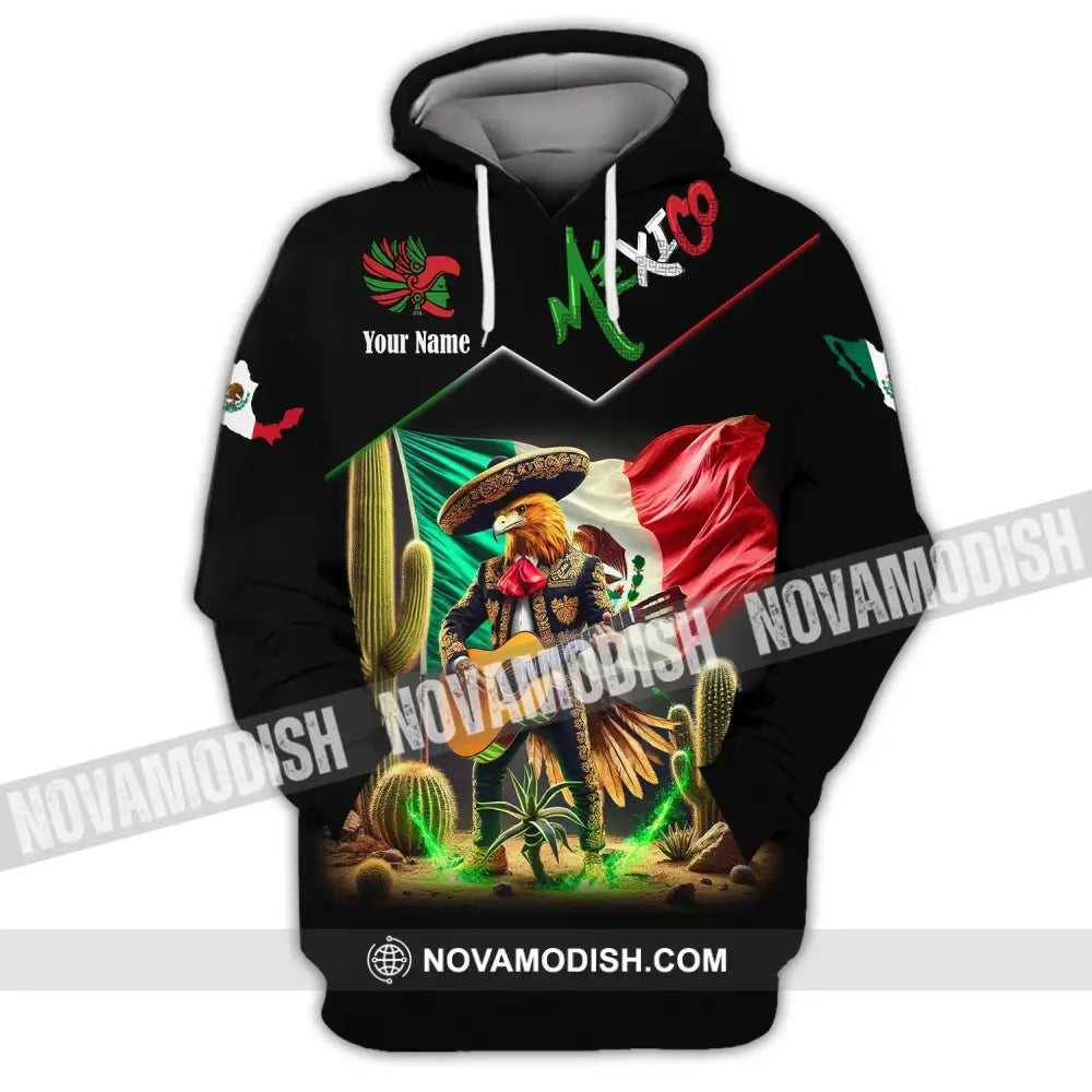 Unisex Shirt Custom Name Mexico Lover Gift Hoodie / S T-Shirt