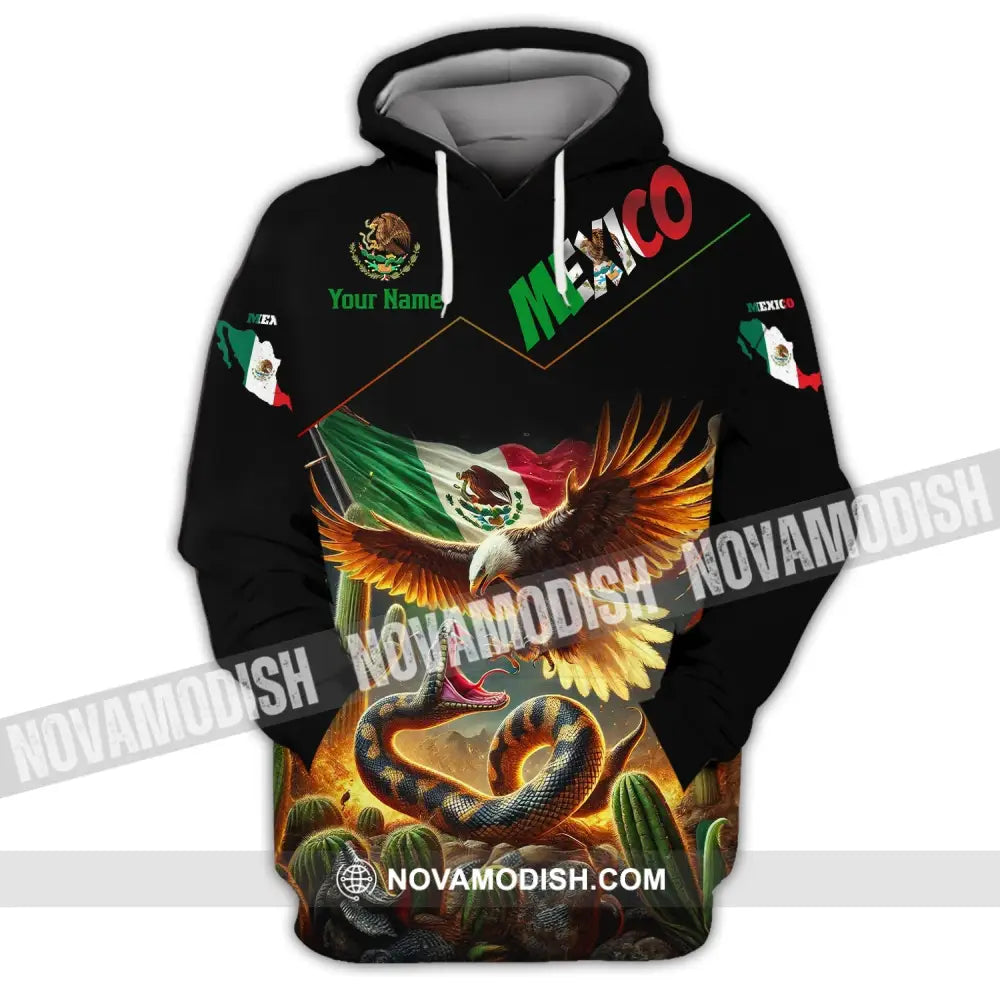 Unisex Shirt Custom Name Mexico Polo Long Sleeve Gift Hoodie / S T-Shirt