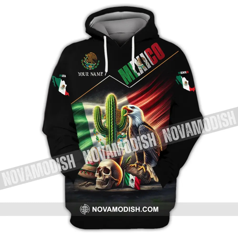 Unisex Shirt Custom Name Mexico Polo Long Sleeve Gift Hoodie / S T-Shirt