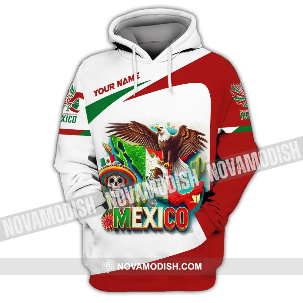 Unisex Shirt Custom Name Mexico Proud Polo Long Sleeve Gift Hoodie / S T-Shirt