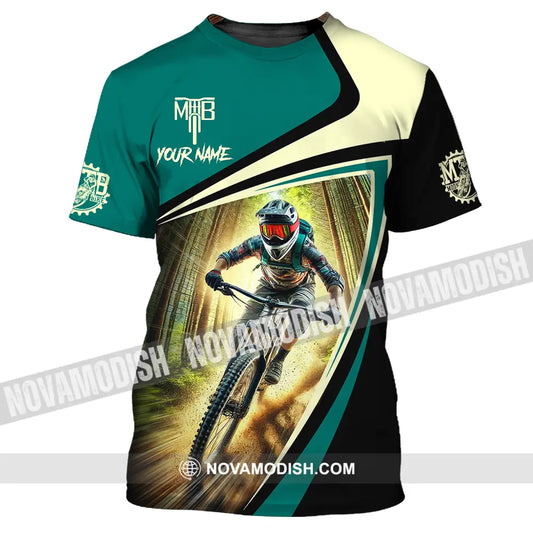Unisex Shirt - Custom Name Mountain Bike Shirt For Player Icon T-Shirt / S T-shirt