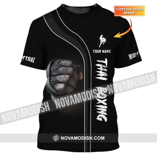 Unisex Shirt - Custom Name Shirt - Muay Thai Thai Boxing Shirt T-shirt