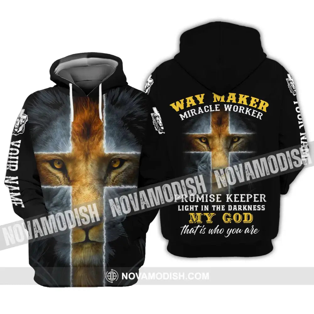 Unisex Shirt - Custom Name Shirt My God Hoodie / S T-shirt