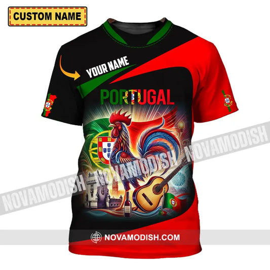 Unisex Shirt - Custom Name National Team Portugal T-Shirt