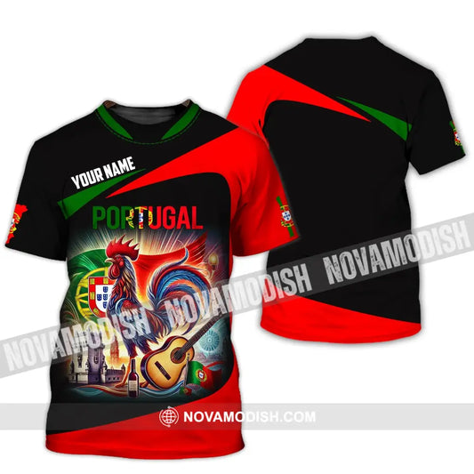 Unisex Shirt - Custom Name National Team Portugal T-Shirt / S T-Shirt