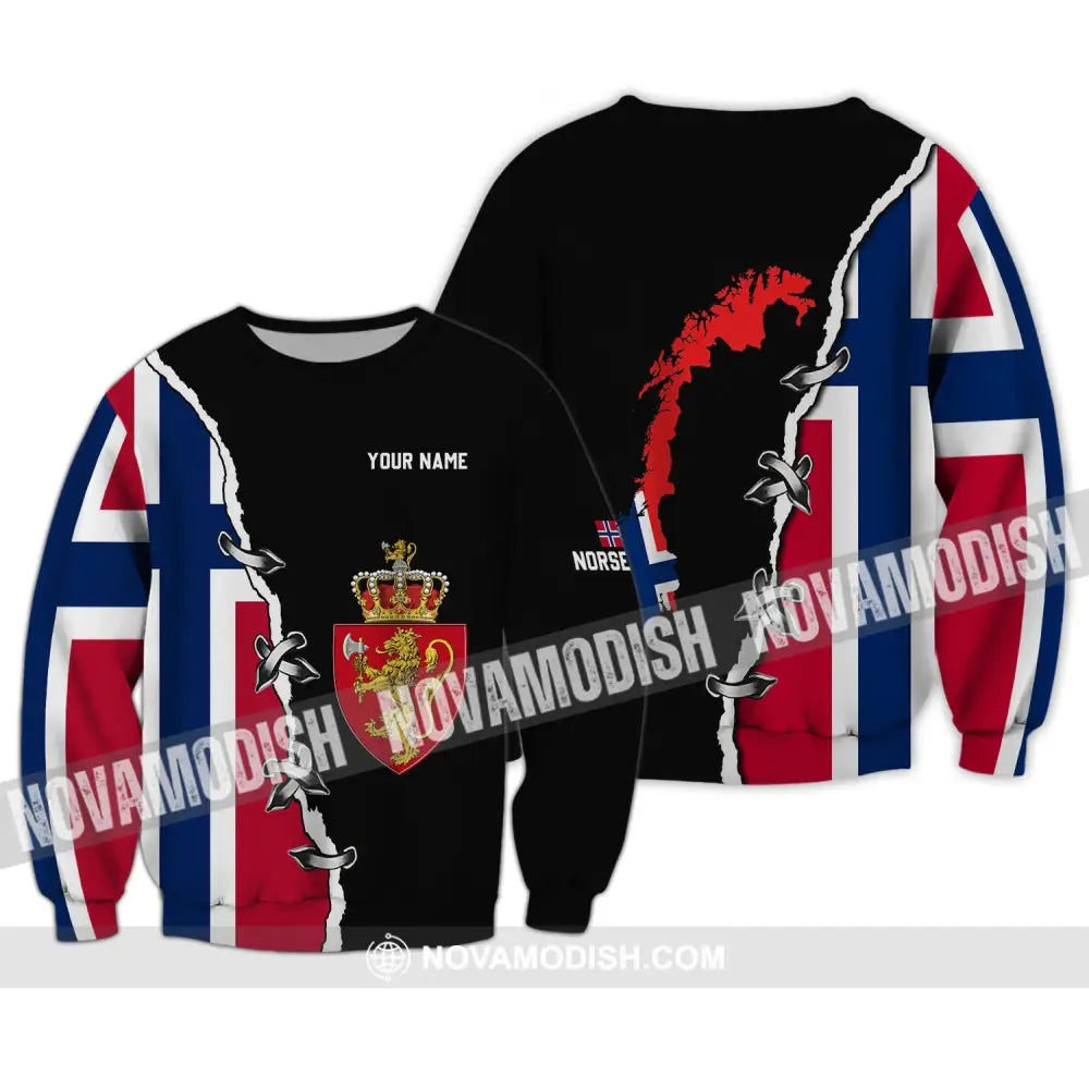 Unisex Shirt - Custom Name Shirt - Norseman Long Sleeve / S T-shirt