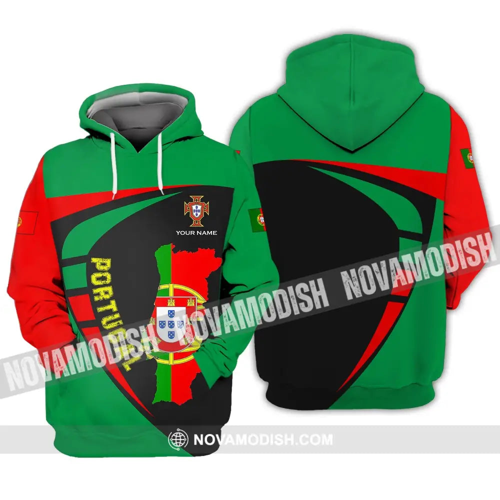 Unisex Shirt - Custom Name Shirt - Portugal Shirt Custom Name Hoodie / S T-shirt