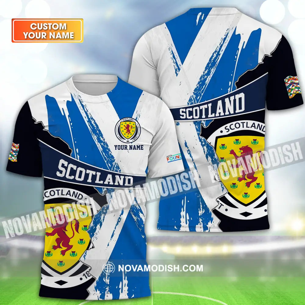 Unisex Shirt - Custom Name Scotland EST.1983 Euro 2024 Shirt T-shirt