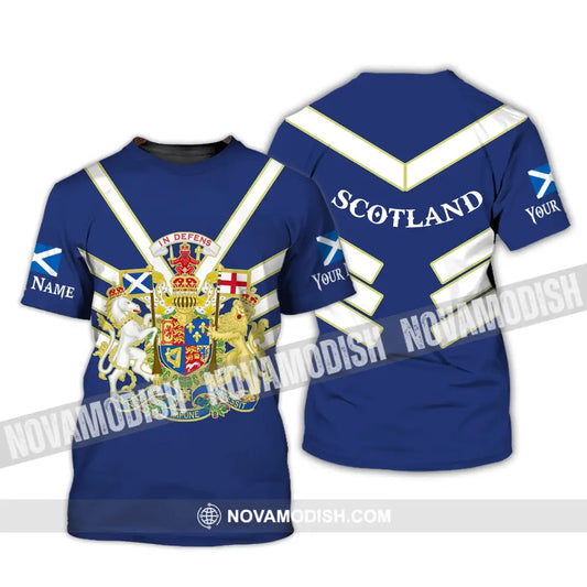 Unisex Shirt Custom Name Scotland In Defens T-Shirt / S