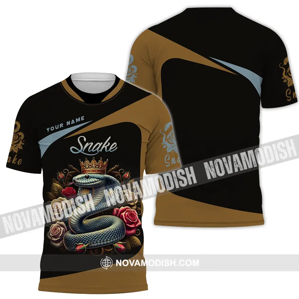 Unisex Shirt - Custom Name Snake T-Shirt