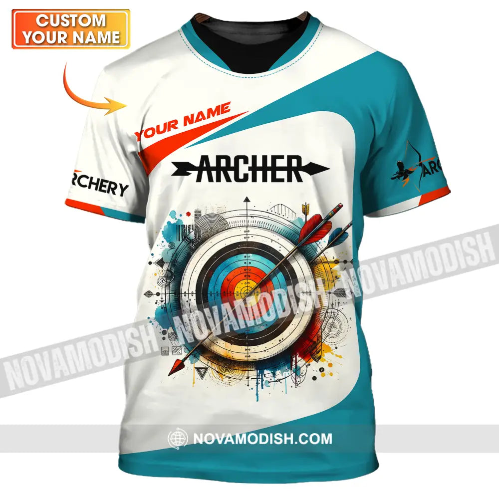 Unisex Shirt - Custom Name Sport Shirt Archery Classic T-shirt