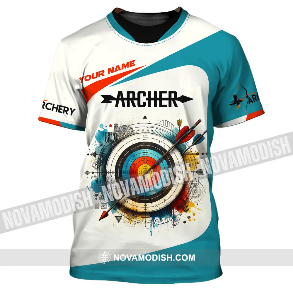 Unisex Shirt - Custom Name Sport Shirt Archery Classic T-Shirt / S T-shirt