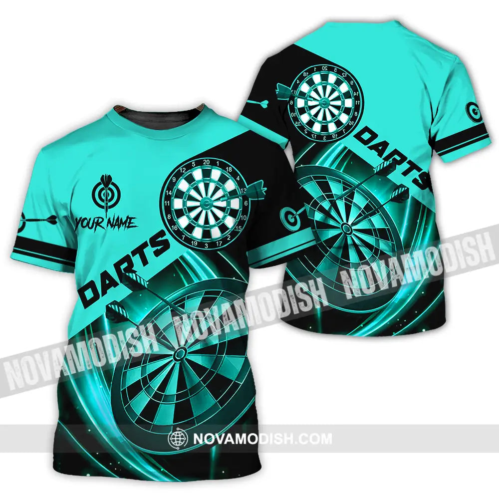 Unisex Shirt - Custom Name Sport Shirt Technology Darts Player T-Shirt / S T-shirt