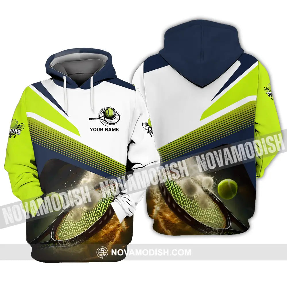 Unisex Shirt - Custom Name Sport Shirt Tennis Lover Hoodie / S T-shirt