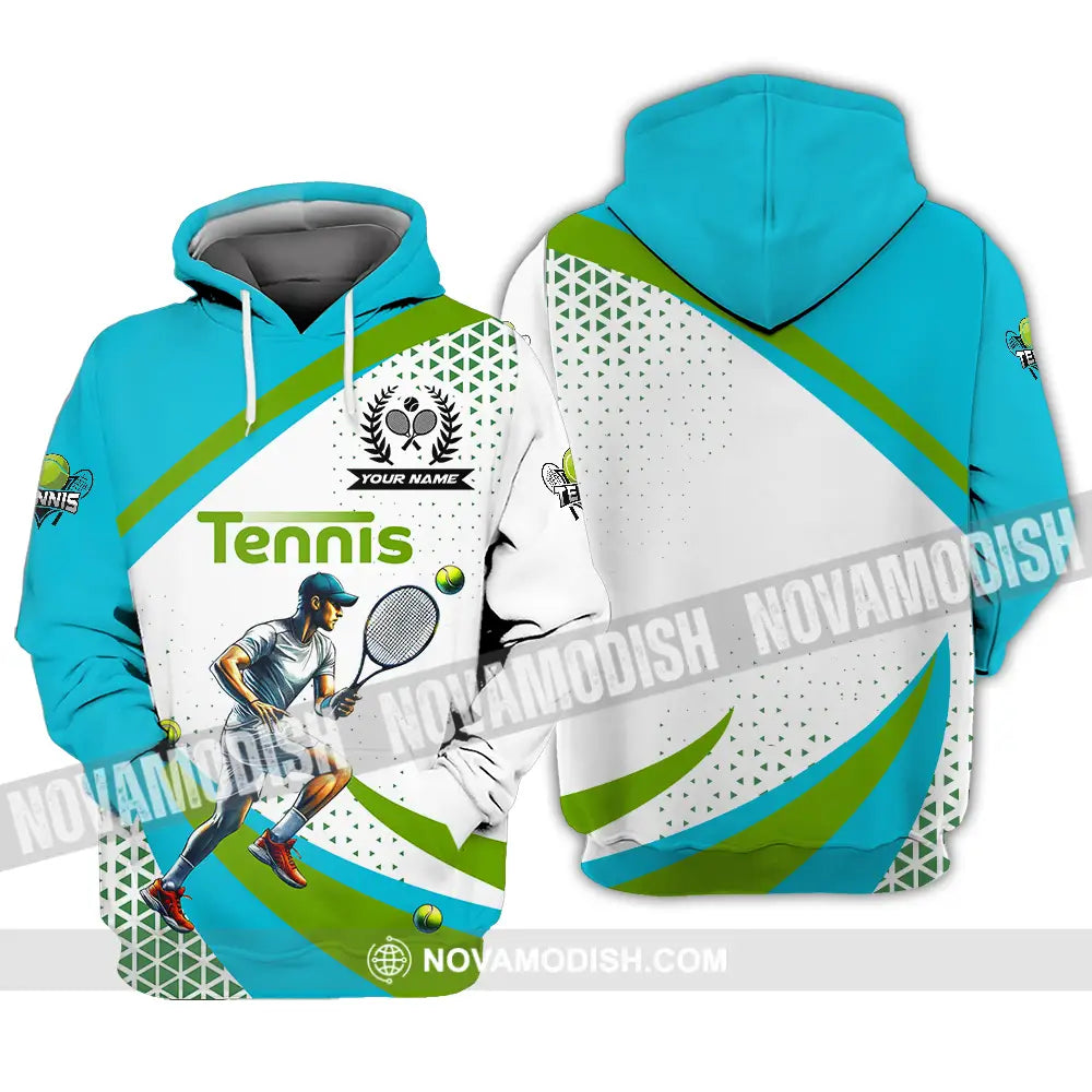 Unisex Shirt - Custom Name Sport Shirt Tennis Lover Hoodie / S T-shirt