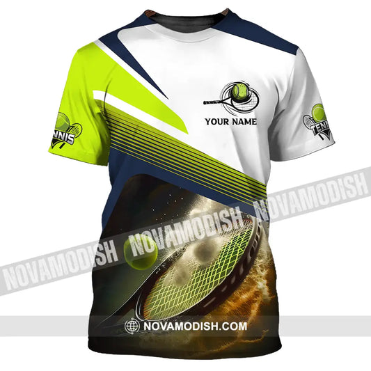 Unisex Shirt - Custom Name Sport Shirt Tennis Lover T-Shirt / S T-shirt