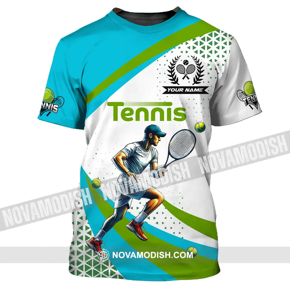 Unisex Shirt - Custom Name Sport Shirt Tennis Lover T-Shirt / S T-shirt