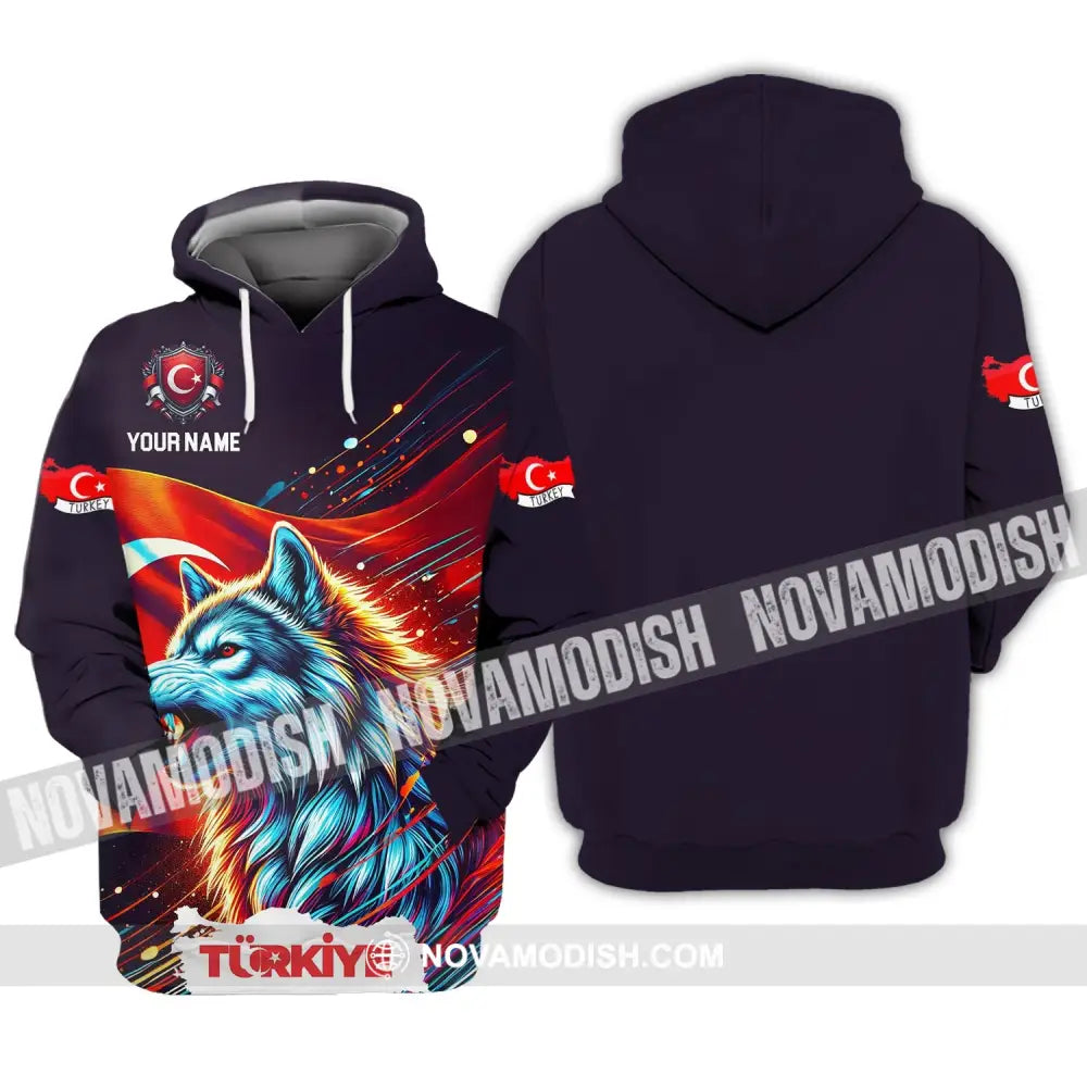 Unisex Shirt - Custom Name Sport Türkiye Hoodie / S T-Shirt