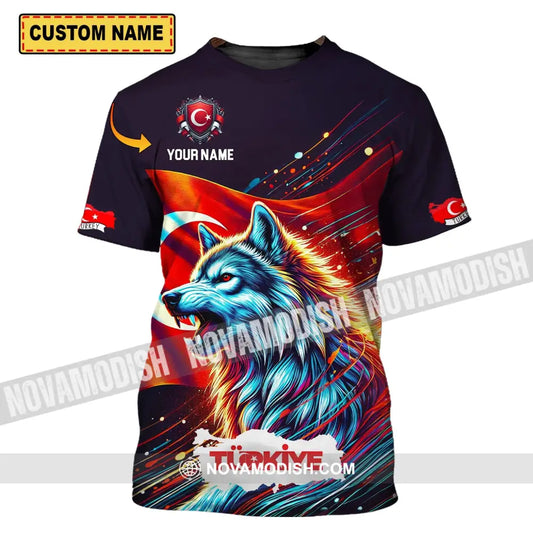 Unisex Shirt - Custom Name Sport Türkiye T-Shirt