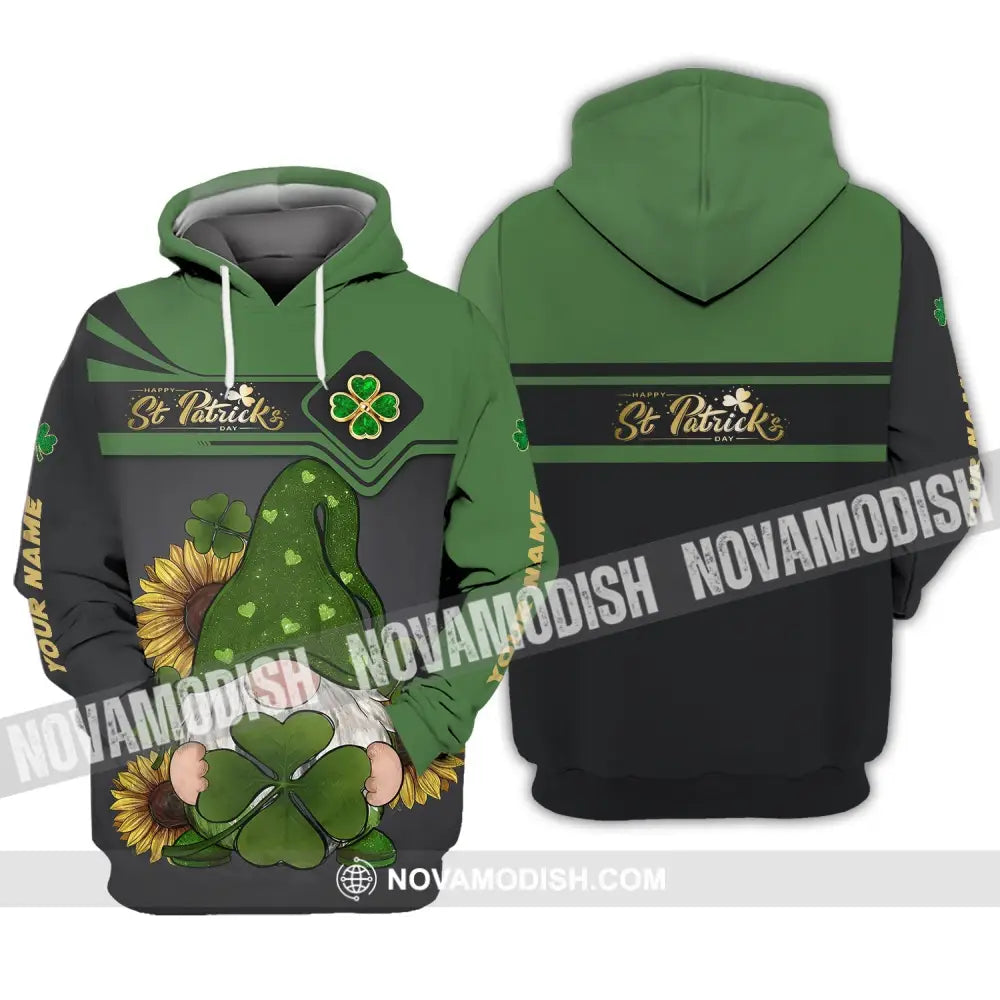 Unisex Shirt - Custom Name T-Shirt - Clover Shirt - Happy Saint Patrick’s Day Hoodie / S T-shirt