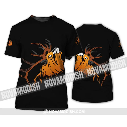 Unisex Shirt - Custom Name T-Shirt Deer Shirt T-Shirt / S T-shirt