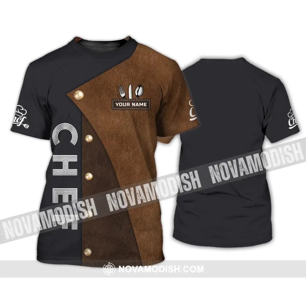 Unisex Shirt - Custom Name T-Shirt - Shirt For Chef Chef Clothing T-Shirt / S T-shirt