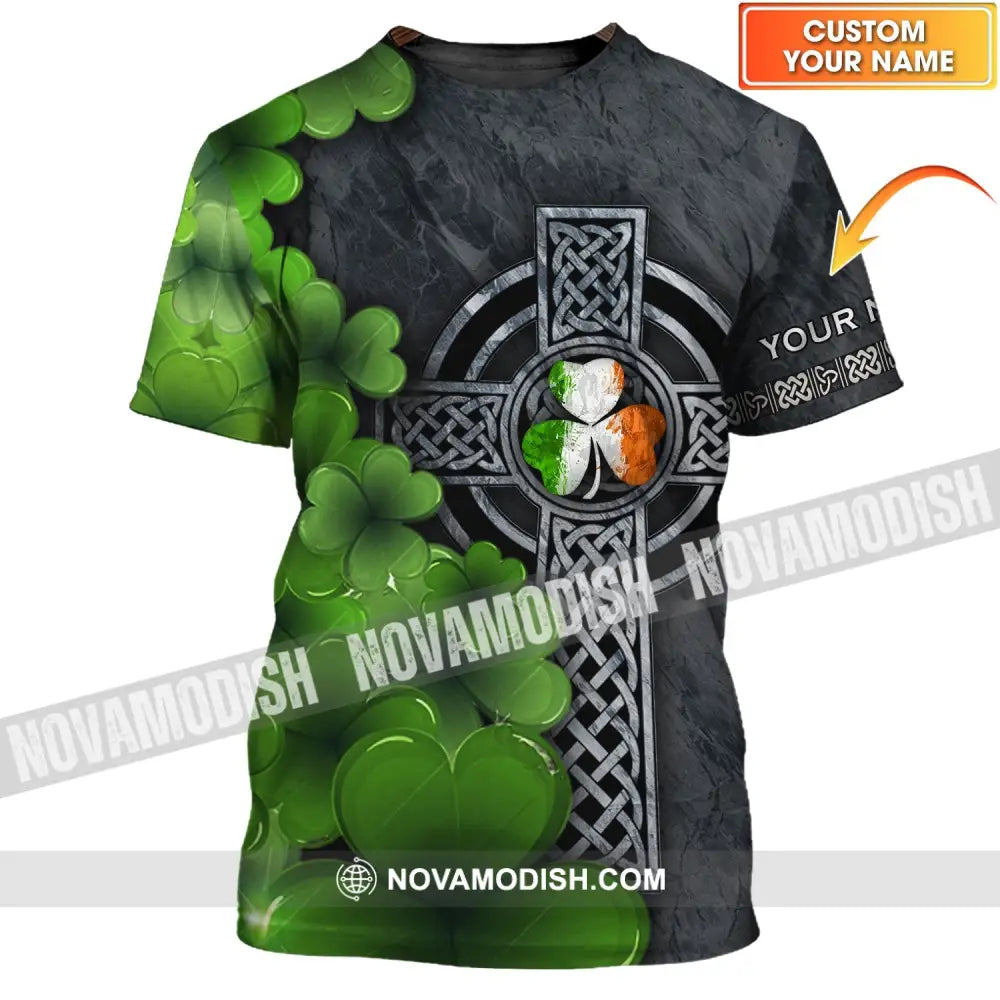 Unisex Shirt - Custom Name T-Shirt - Patrick’s Day Gift Happy Saint Patrick’s Day T-shirt