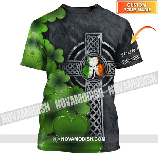 Unisex Shirt - Custom Name T-Shirt - Patrick’s Day Gift Happy Saint Patrick’s Day T-shirt