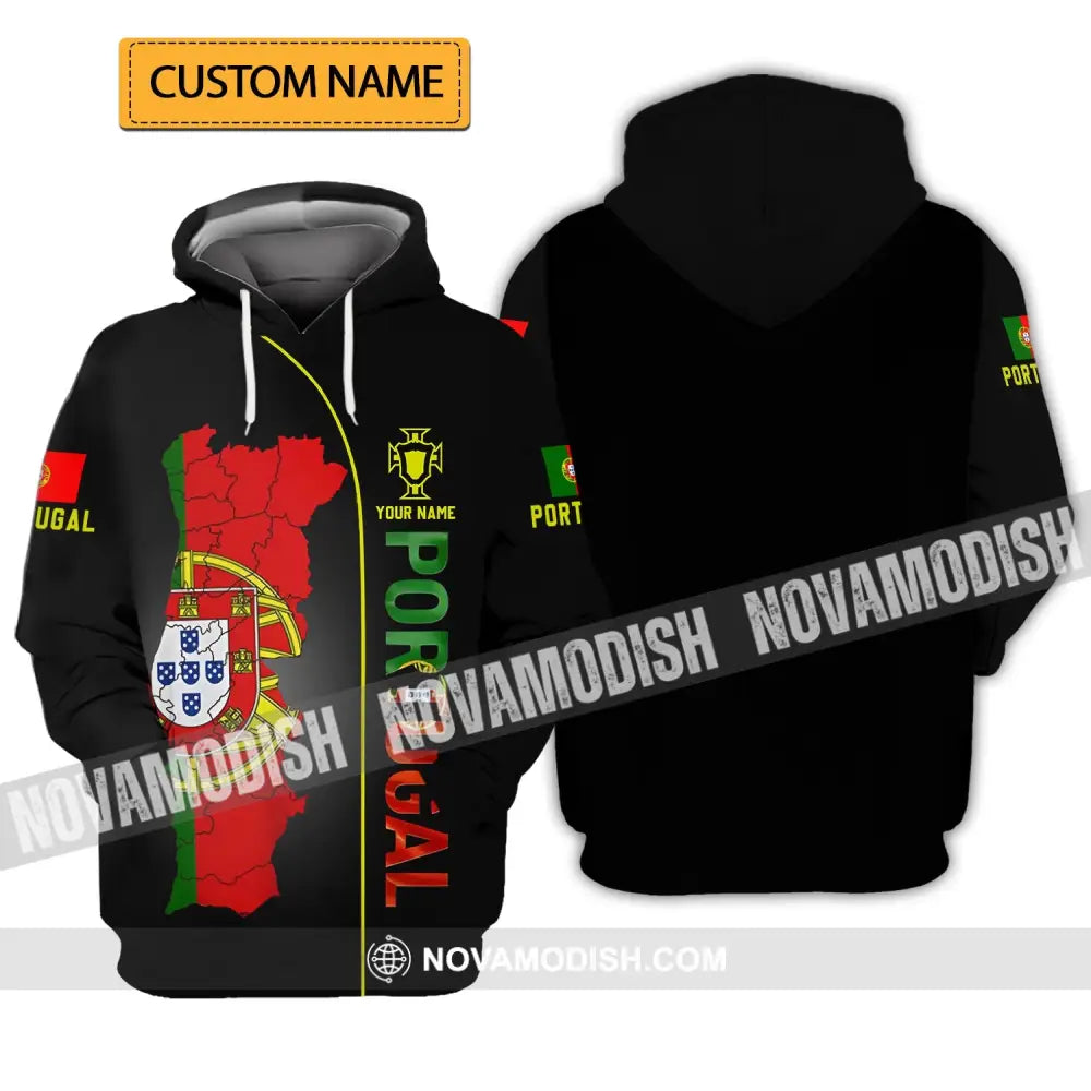 Unisex Shirt - Custom Name T-Shirt Portugal Name Clothing T-shirt