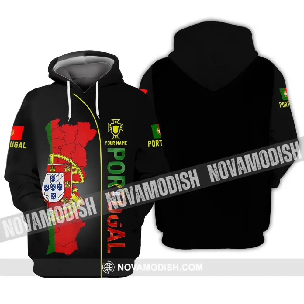 Unisex Shirt - Custom Name T-Shirt Portugal Name Clothing Hoodie / S T-shirt