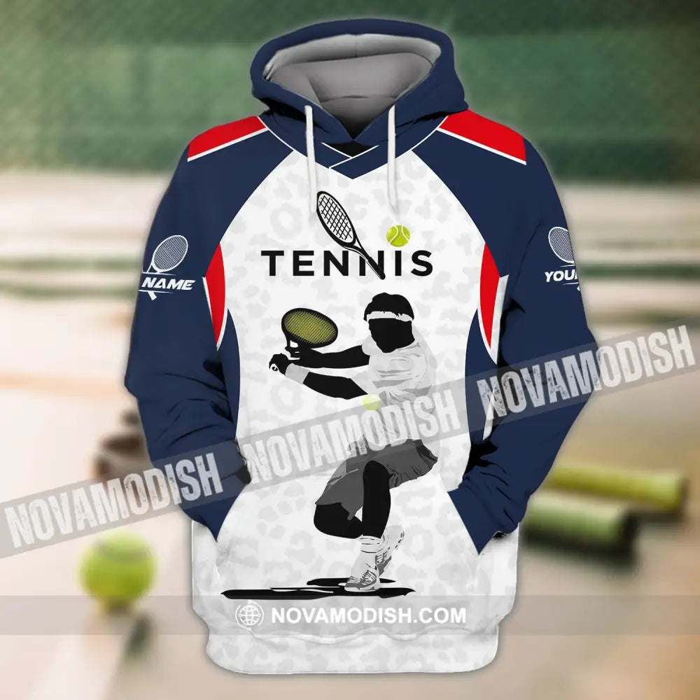Unisex Shirt - Custom Name T-Shirt Tennis Lover Tennis Player Shirt T-shirt