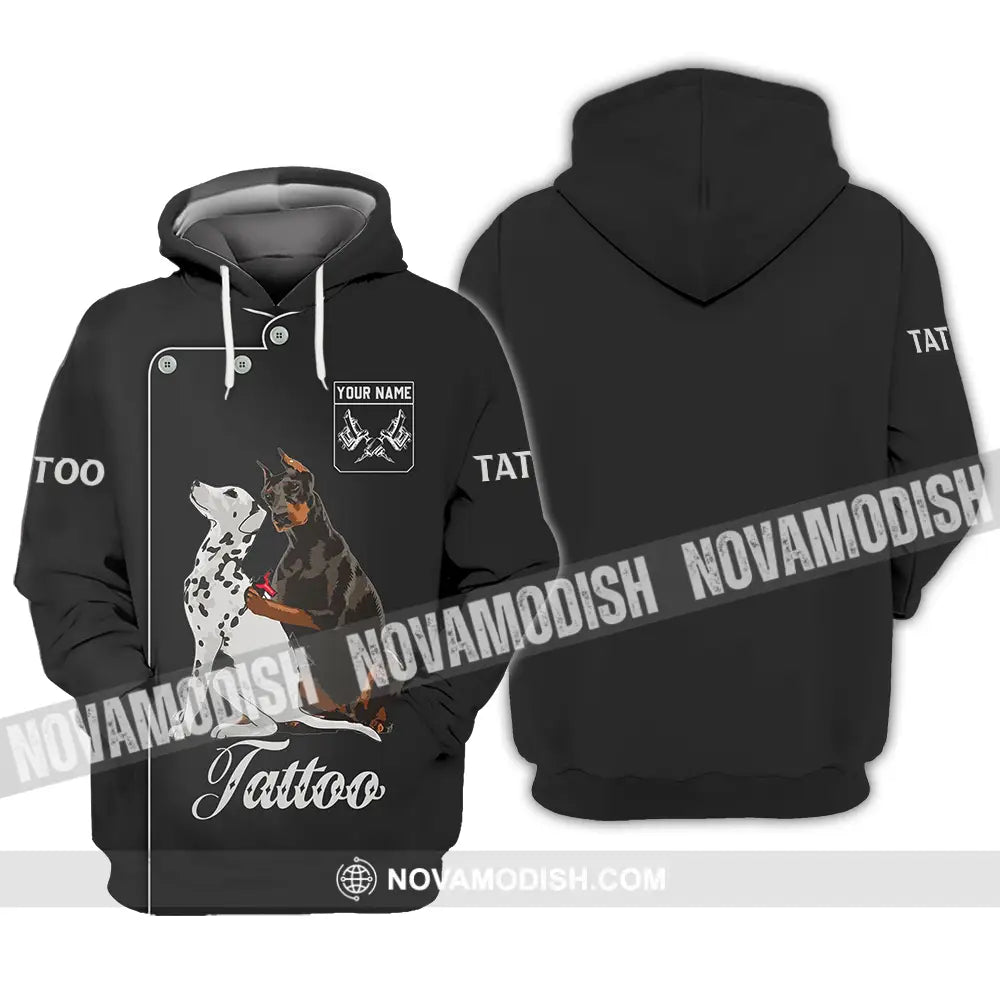 Unisex Shirt - Custom Name Tattoo Hoodie / S T-Shirt