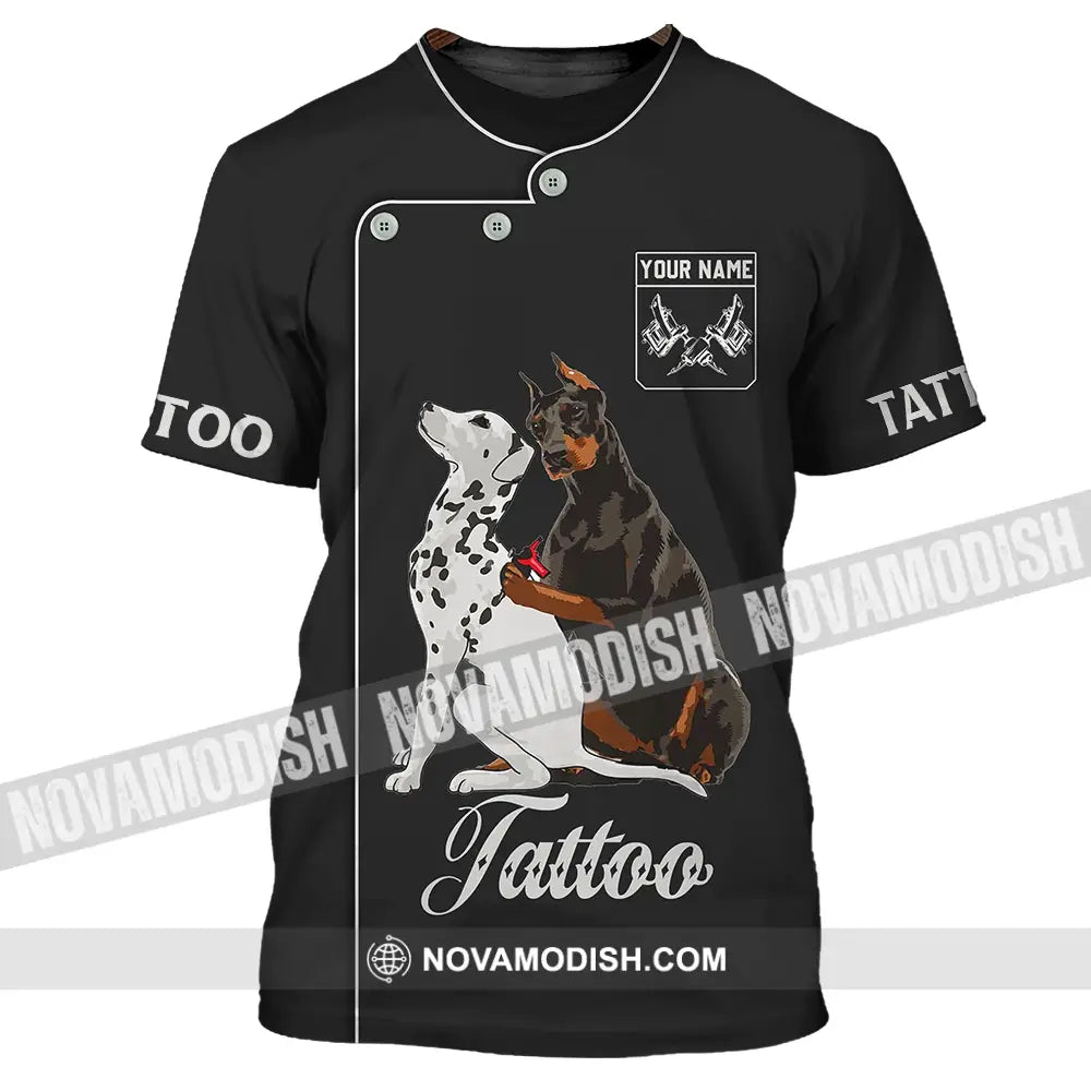 Unisex Shirt - Custom Name Tattoo T-Shirt / S T-Shirt