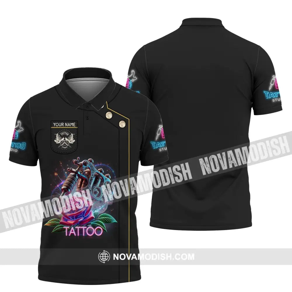 Unisex Shirt Custom Name Tattooist Christmas Gift Polo / S T-Shirt