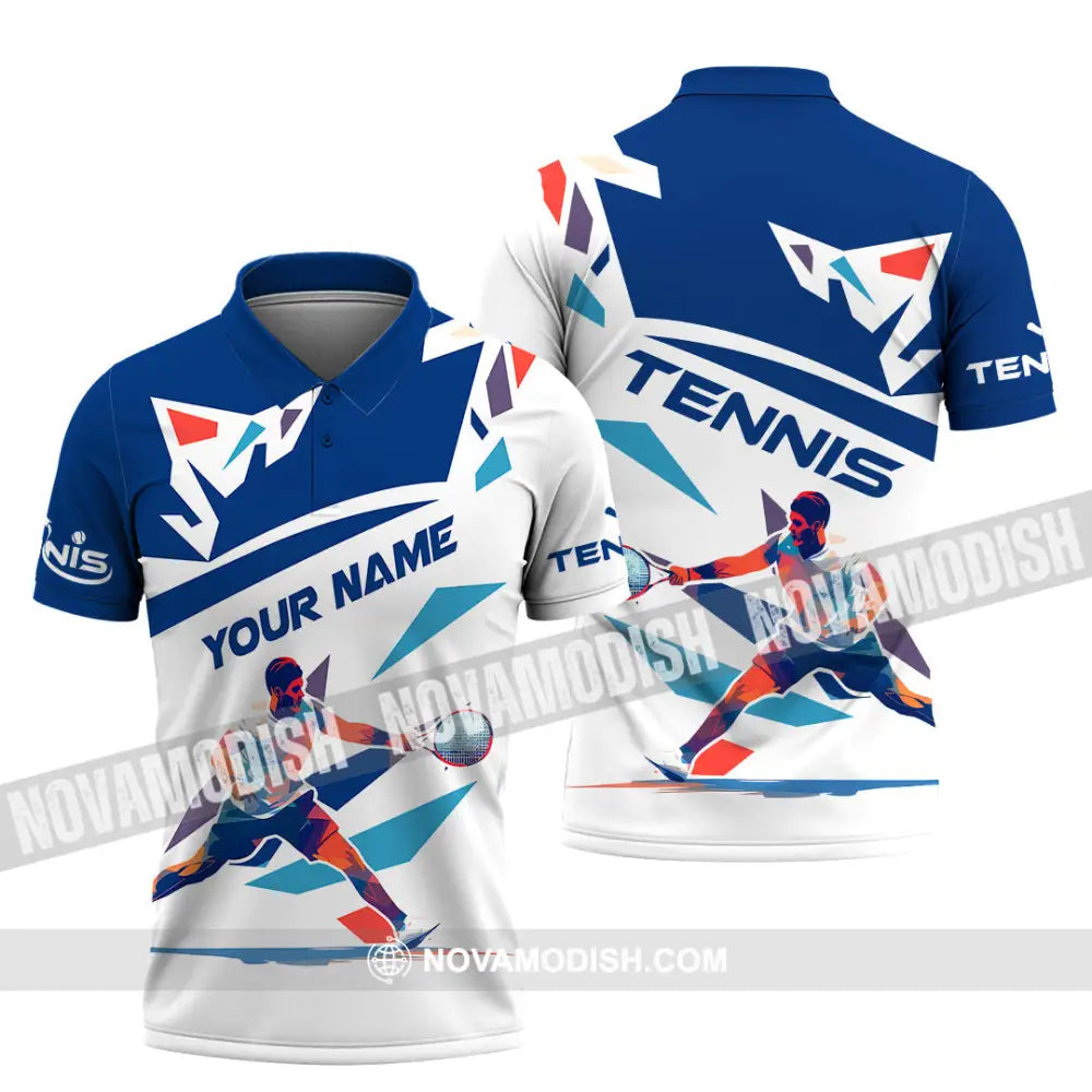 Unisex Shirt - Custom Name Tennis Shirt For Player Polo Shirt / S T-shirt