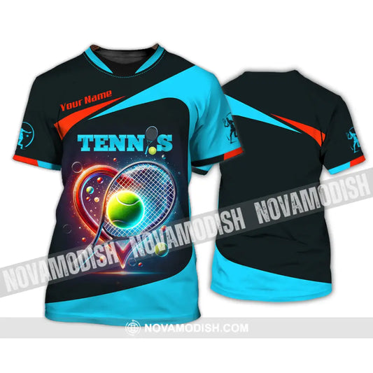 Unisex Shirt Custom Name Tennis T-Shirt Hoodie Long Sleeve Gift For Lovers / S T-Shirt