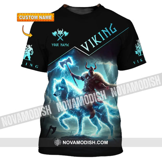 Unisex Shirt Custom Name Viking Game T-Shirt Gamer Gift T-Shirt