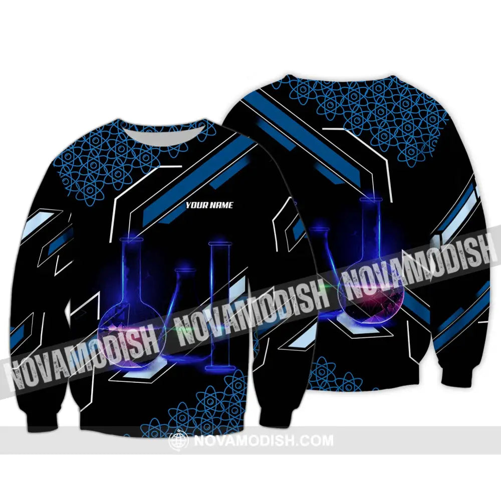 Unisex Shirt - Custom Name Witch Lab Shirt Long Sleeve / S T-shirt