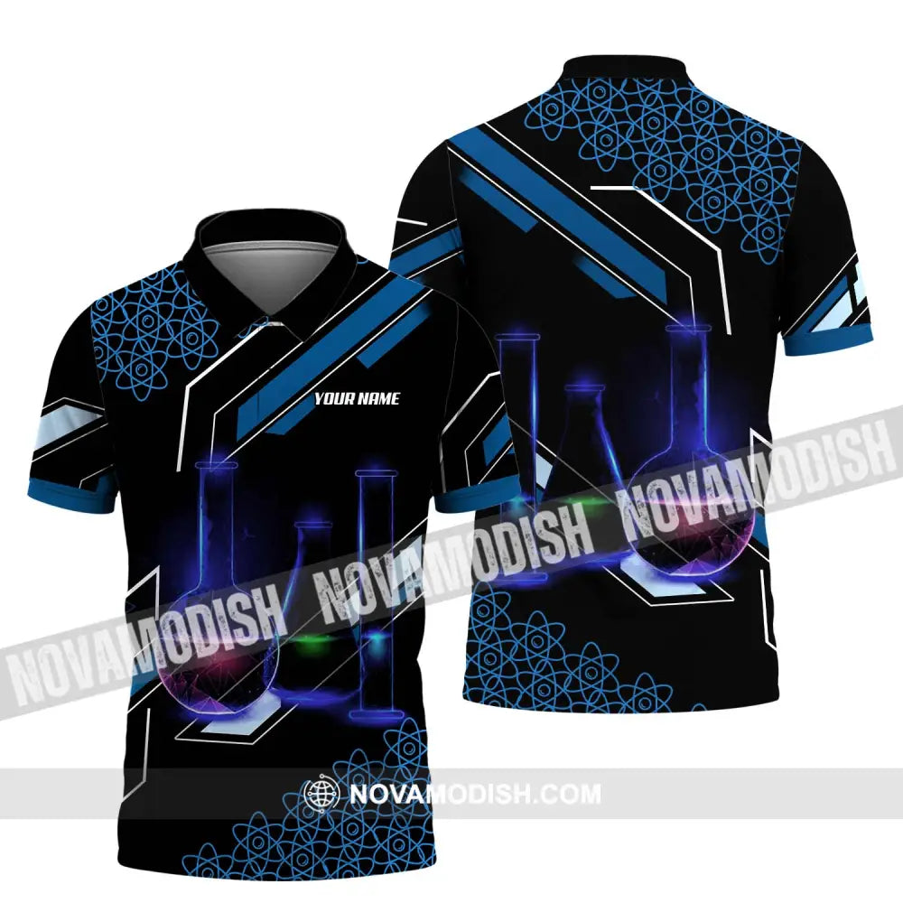 Unisex Shirt - Custom Name Witch Lab Shirt Polo Shirt / S T-shirt