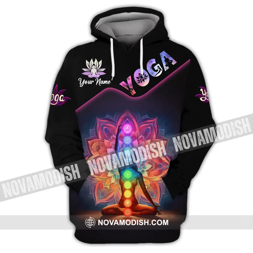 Unisex Shirt Custom Name Yoga Lover T-Shirt Gifts Hoodie / S T-Shirt