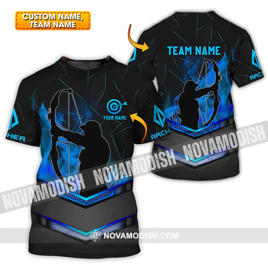 Unisex Shirt - Custom Names Archery Shirt Combat T-shirt