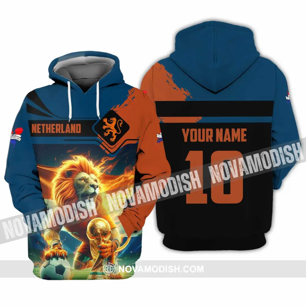 Unisex Shirt - Custom Netherlands 3D Shirt Hoodie / S T-shirt