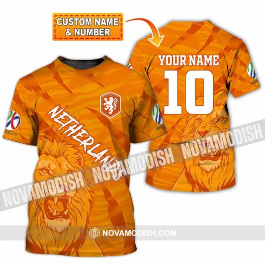 Unisex Shirt - Custom Netherlands 3D Shirt T-shirt
