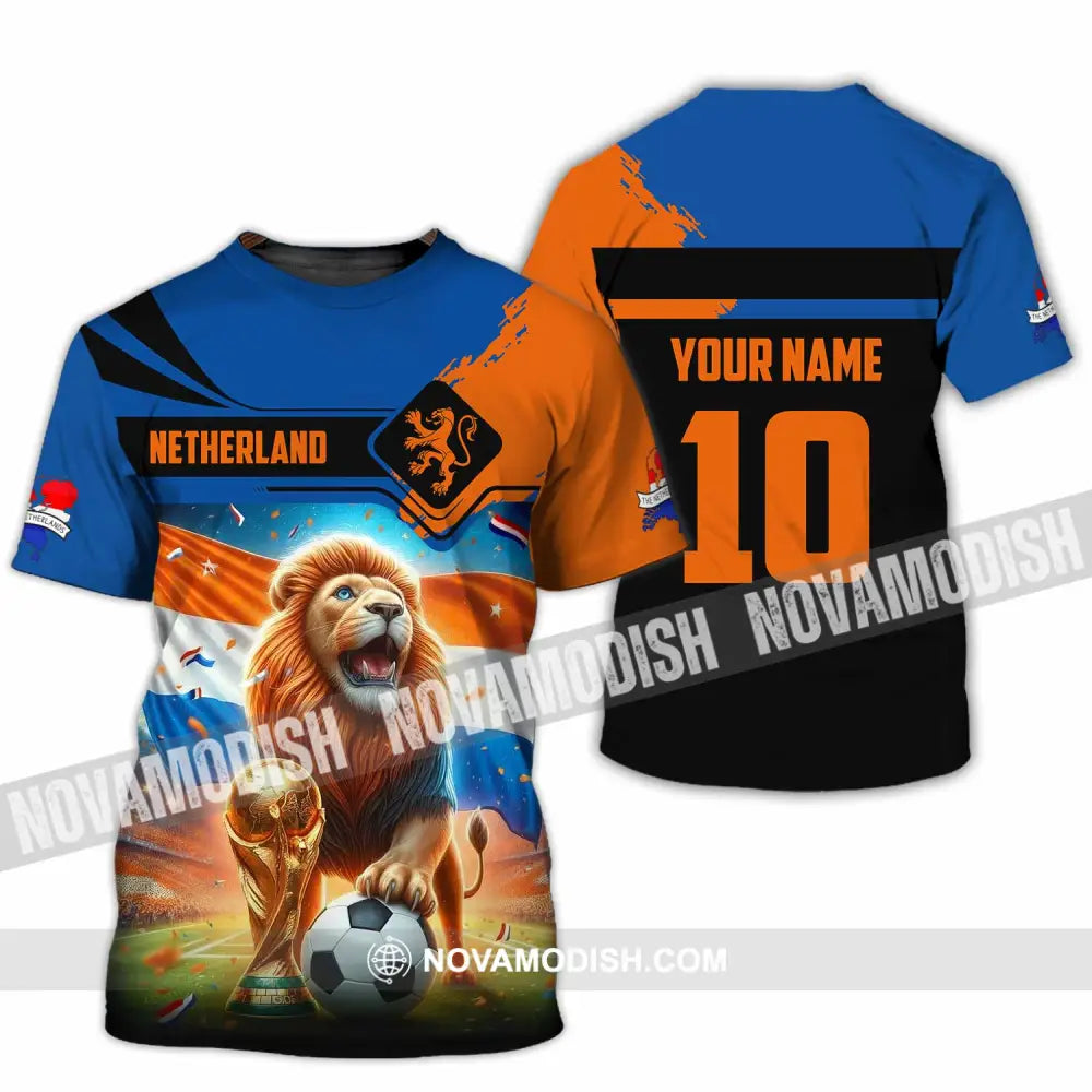 Unisex Shirt - Custom Netherlands 3D Shirt T-Shirt / S T-shirt
